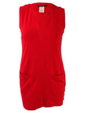 Lauren Women's Orange, Lauren S) Cover-Up Sleeveless Cotton (Red Ralph