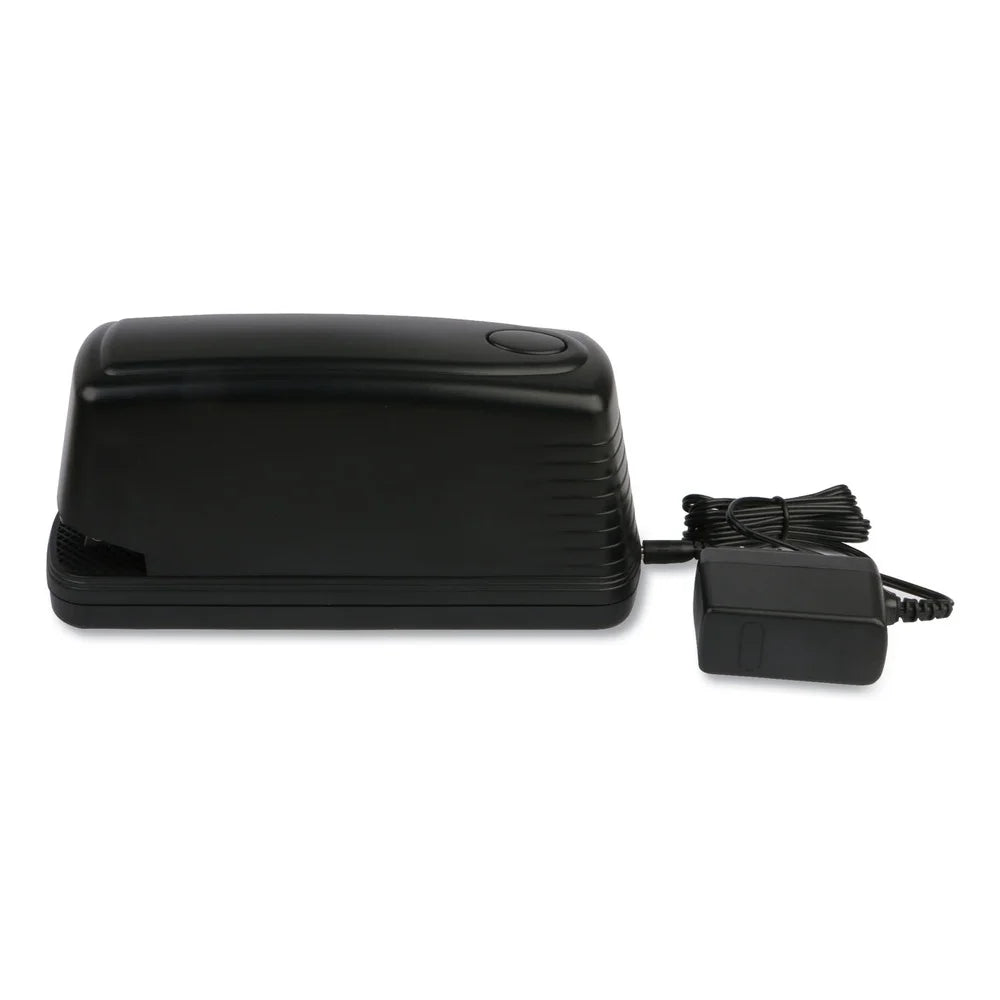Stapler Electric Capacity Corded Button RS-9001 Release Black Universal with Channel - 30-Sheet