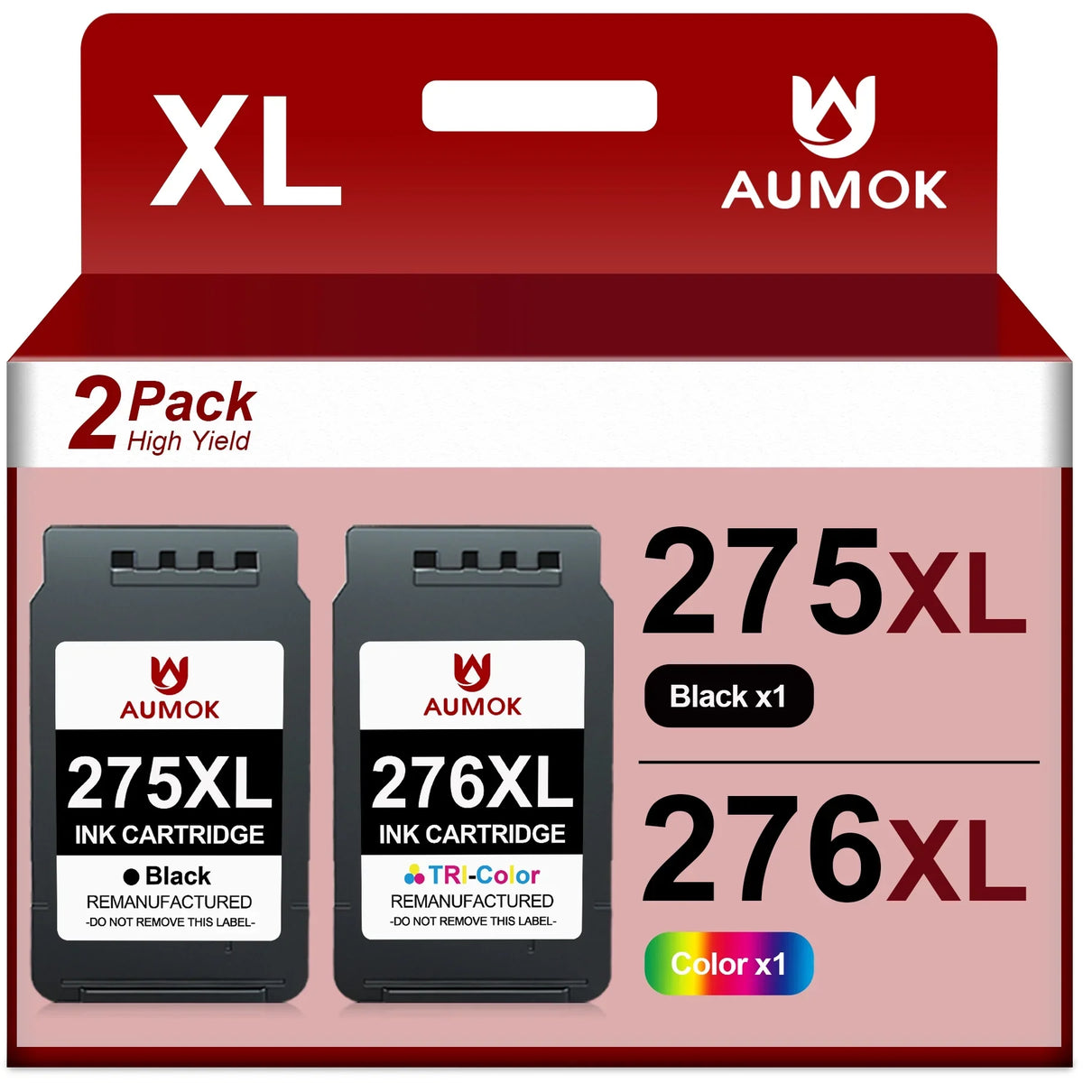 TS3522 Cartridges 1 PIXMA TR4720 for 275 TR4700 275 Black, Replacement Canon (1 Printer for 276 TS3520 TS3500 TR4722 Color) 276 Ink Ink