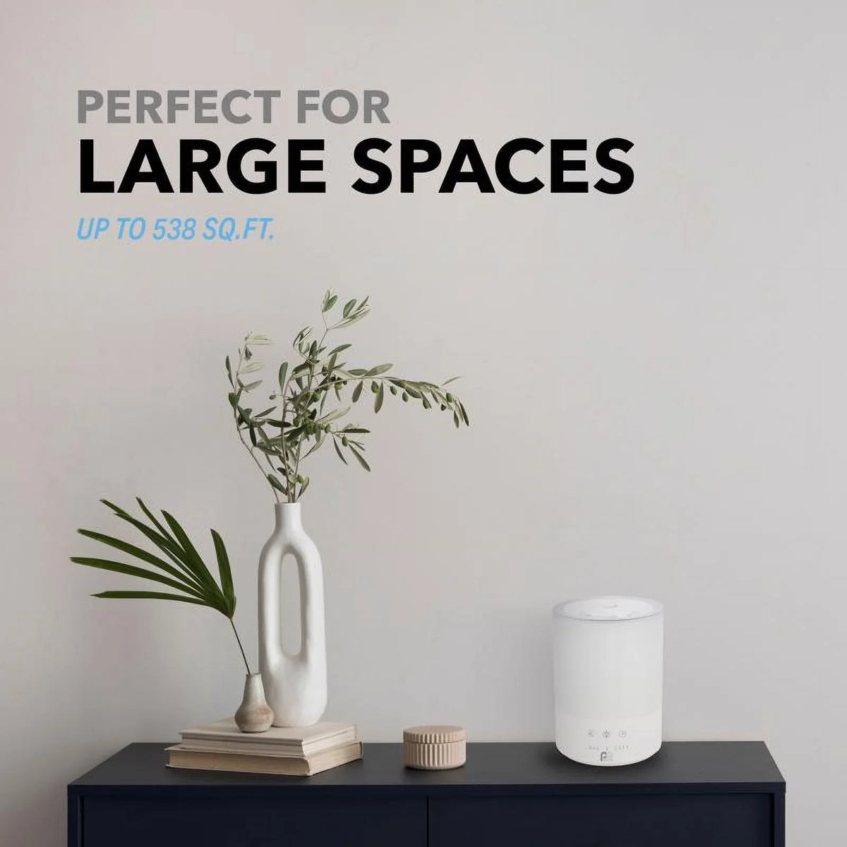 Humidifier Ultrasonic Electronic 1.05 ft 538 Perfect gal sq Aire