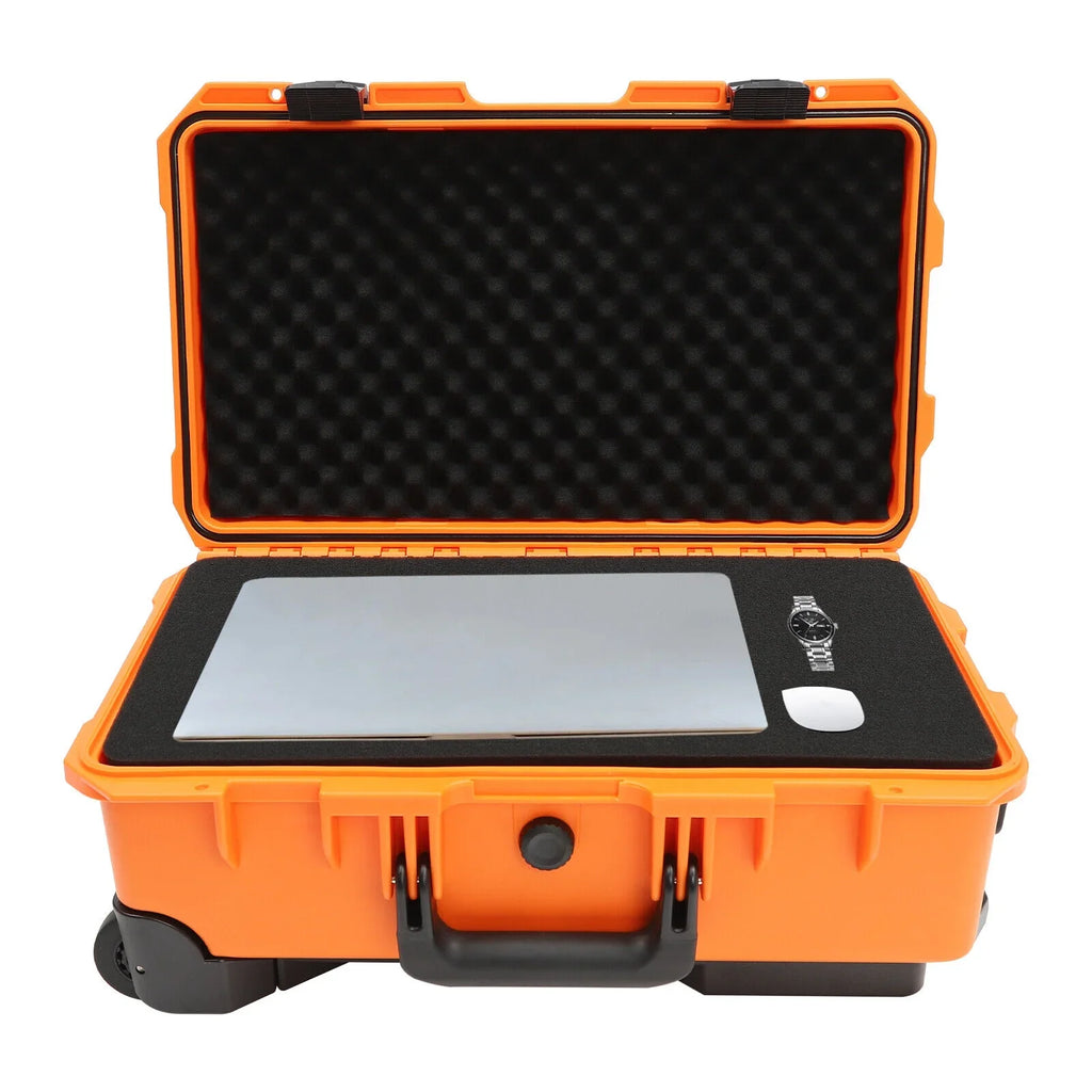 Camera Protective W/Customizable 22-Inch Waterproof Camera Box IP67 Case Multi-Purpose Case Foam
