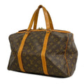 Women's Brown Saxe Men's Boston M41626 (Good) 35 Pre-Owned Souple Bag Monogram