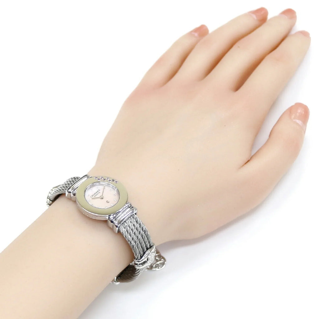028ST Stainless Pre-Owned Saint-Tropez CHARRIOL (Good) Charriol Women's Steel Watch Quartz