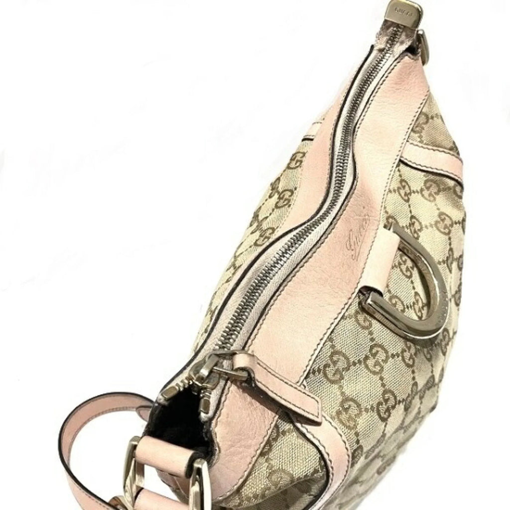 Canvas 203257 Abbey Ladies Pre-Owned Bag GG Shoulder (Good)