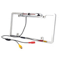 Angle Chrome HD Viewing Camera License Wide Universal Slim with Plate