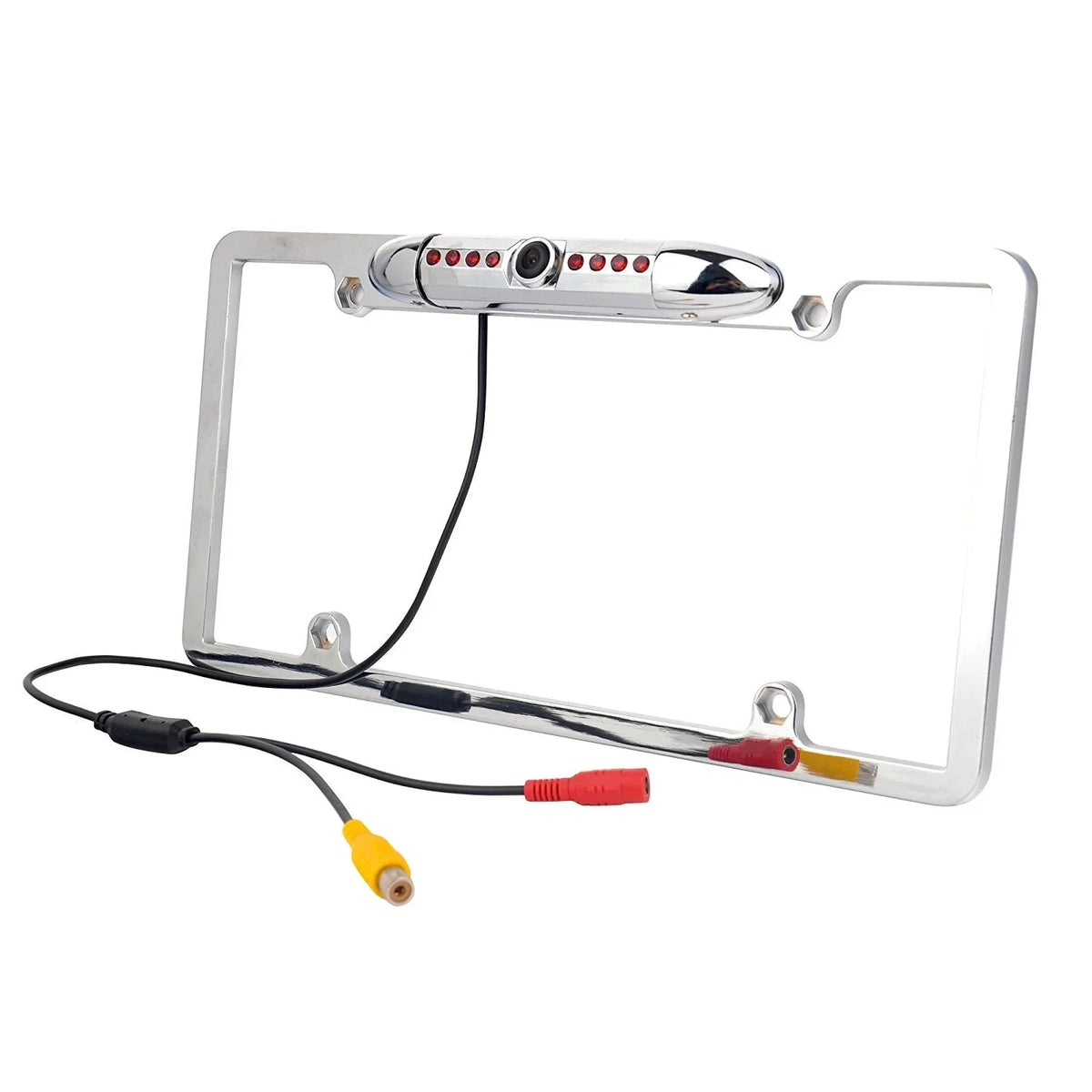 Angle Chrome HD Viewing Camera License Wide Universal Slim with Plate