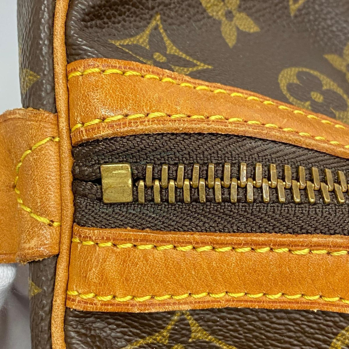 Women's Brown Saxe Men's Boston M41626 (Good) 35 Pre-Owned Souple Bag Monogram