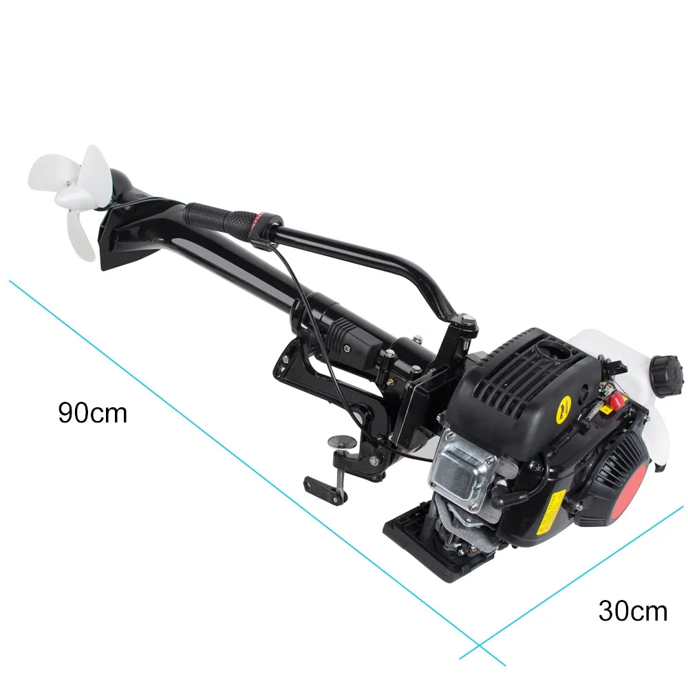 3.6 Air HP 4 Motor With System Stroke Cooling Engine Machine 55CC Boat Outboard