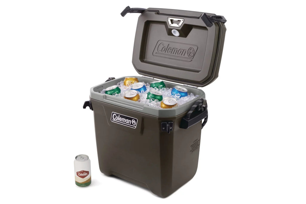 High Coleman Ice x'13.25" Cooler, Convoy Chest Series x Hard 28qt 17.75"' Performance 19.5" Brown,