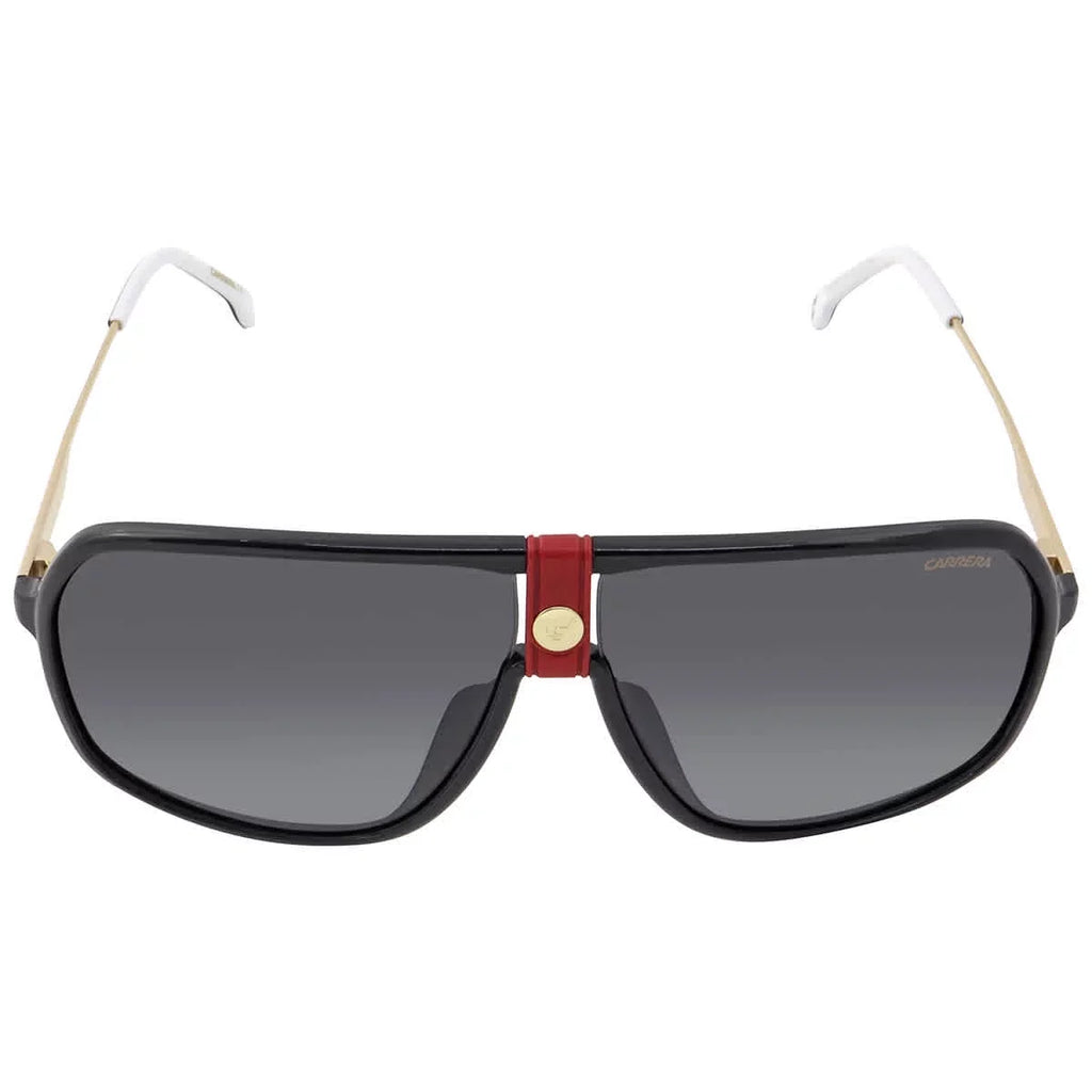 Sunglasses, Carrera Shaded, 64mm, Gold/Gray Pilot 10mm 1019/S