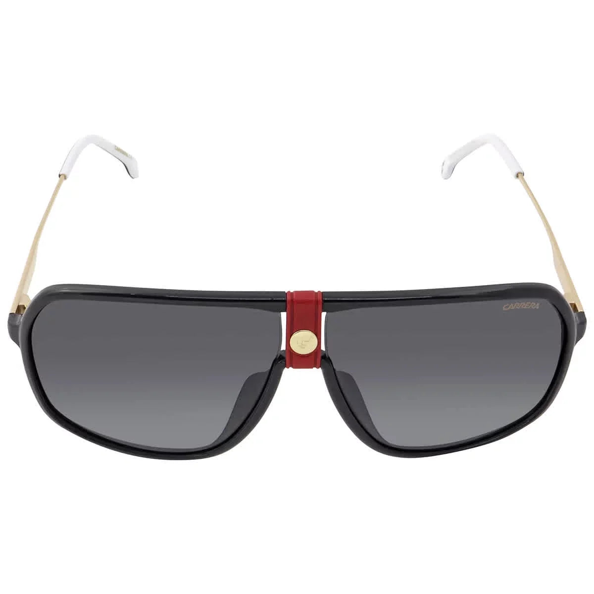 Sunglasses, Carrera Shaded, 64mm, Gold/Gray Pilot 10mm 1019/S