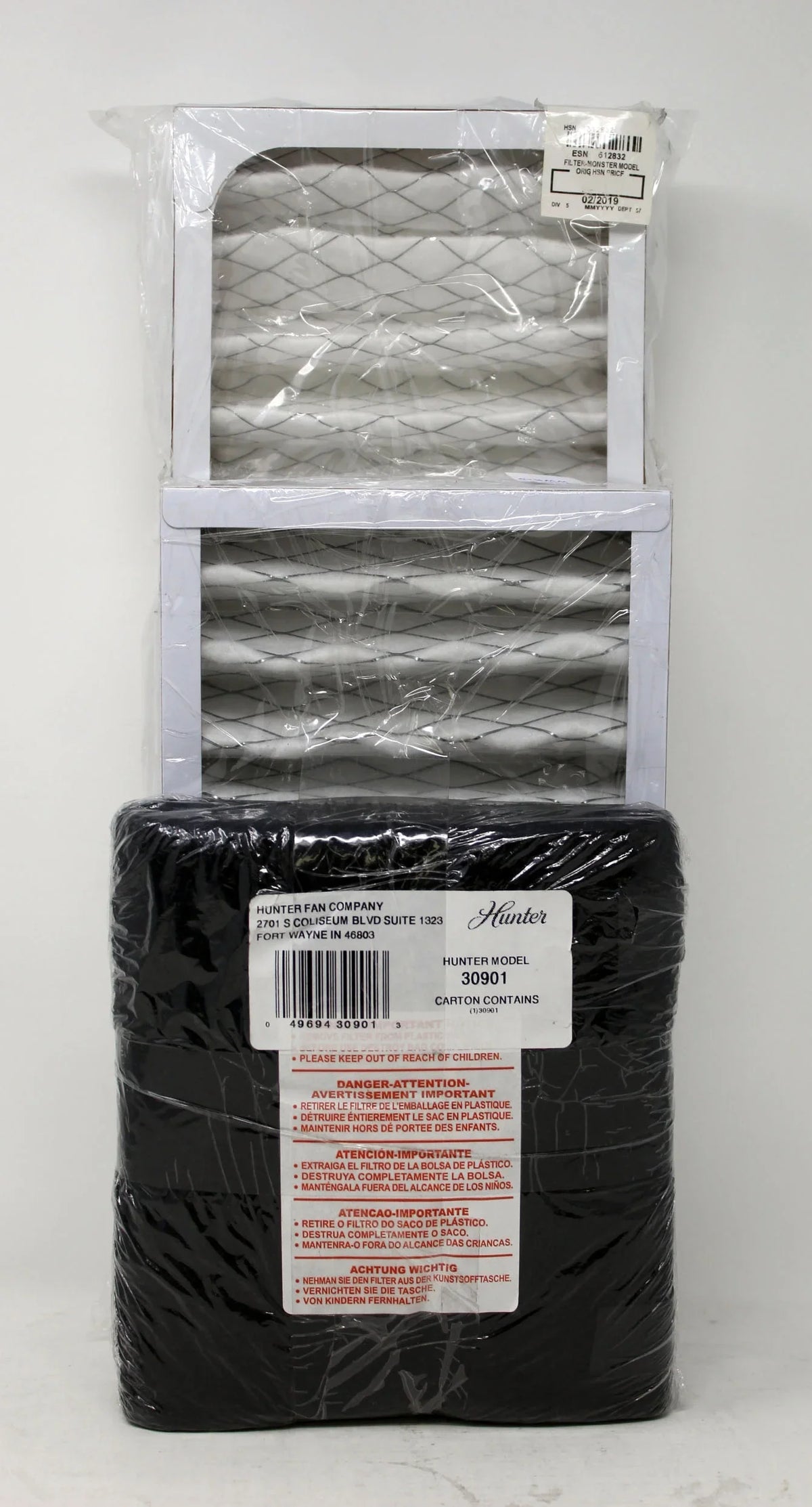 Filter Hunter Pack Model Air Purifier 30976 Monster Replacement HEPA