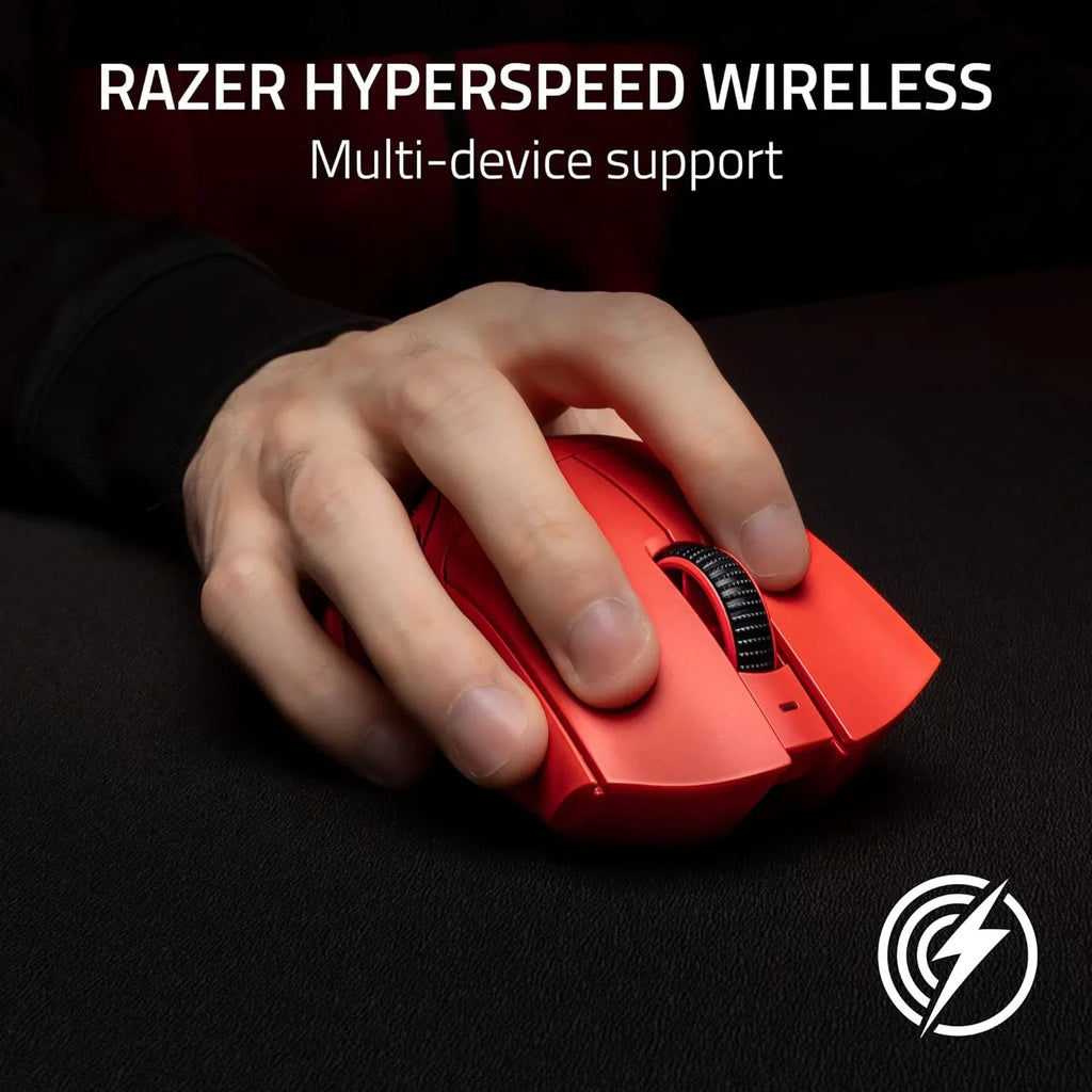 Faker Ergonomico Razer HyperSpeed) 63g, Ottico V3 da Pro Pro del Wireless Interruttori per Mouse 30K, Leggero - leggero Mouse Wireless (Design Edition E-Sport Sensore Gen-3, Focus DeathAdder