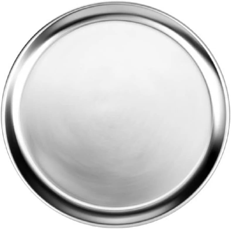 Pizzeria Rim- Home Aluminum Kitchen for Tray & Set Pizza Pizza Tray Restaurants Round TrueCraftware- Bakeware Pizza Tray Pan 3 17” Baking Round of Wide Tray Pan Baking