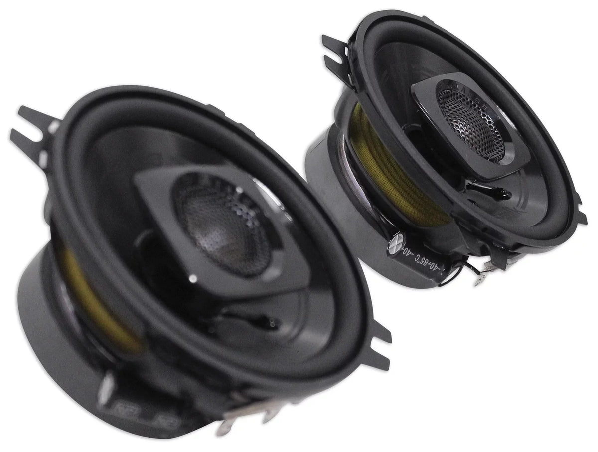 Amp Chrome (2) ATV/UTVCART For Tower 2-Channel 4" Polk Audio Speakers+MTX