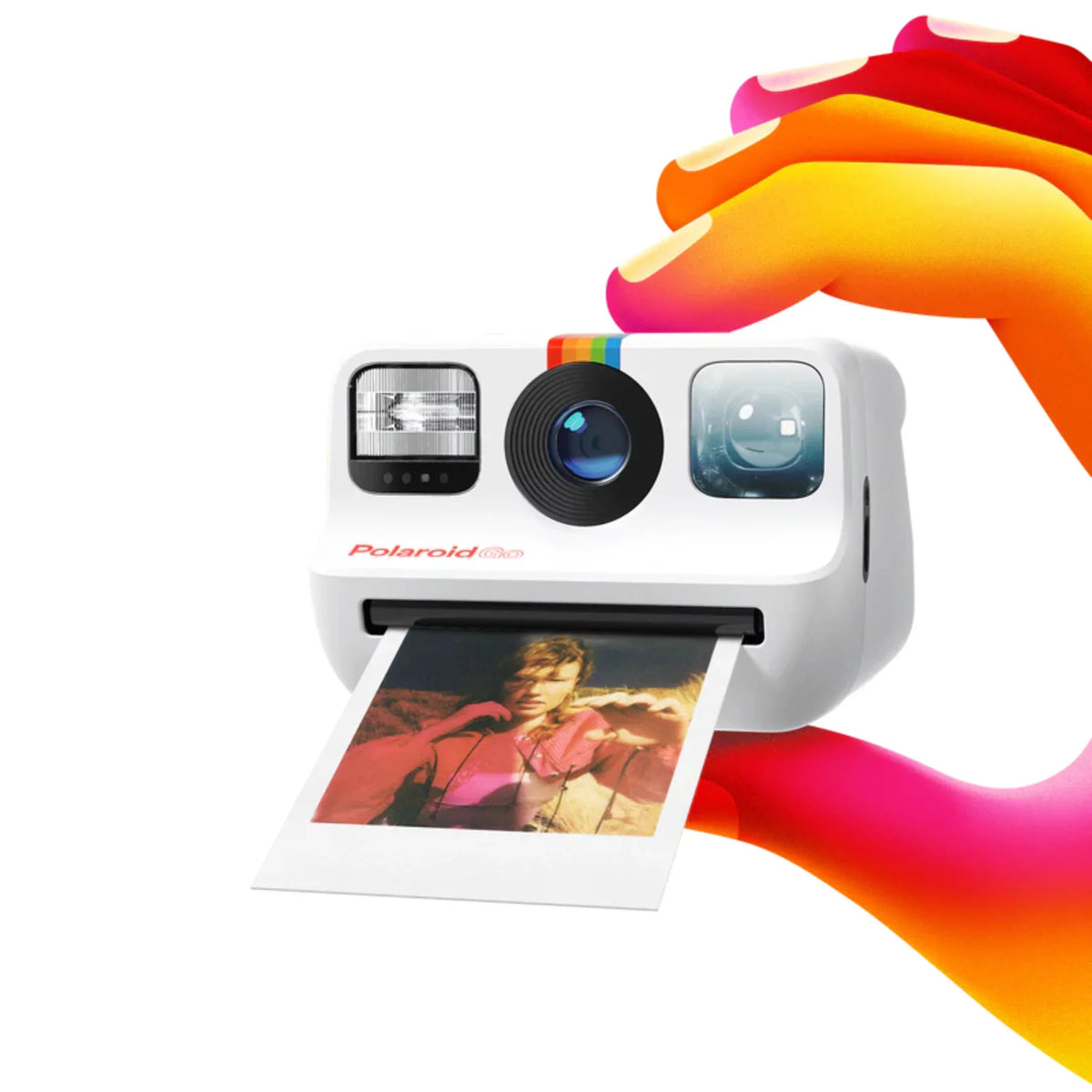 Color Go Bundle, Instant Set, Instant a Film Camera Lumintrail Instant Starter with with Camera Cleaning Lens Polaroid 16 Go Cloth… Mini Polaroid White