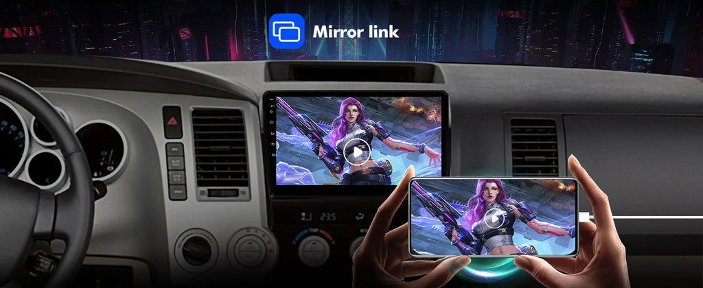 10.1 Camera Car Car Backup for with Radio Touchscreen inches Auto Android Sequoia IPS Android 12 Screen Tundra & & Carplay 2008-2018 2007-2013 Support Stereo 6+128G