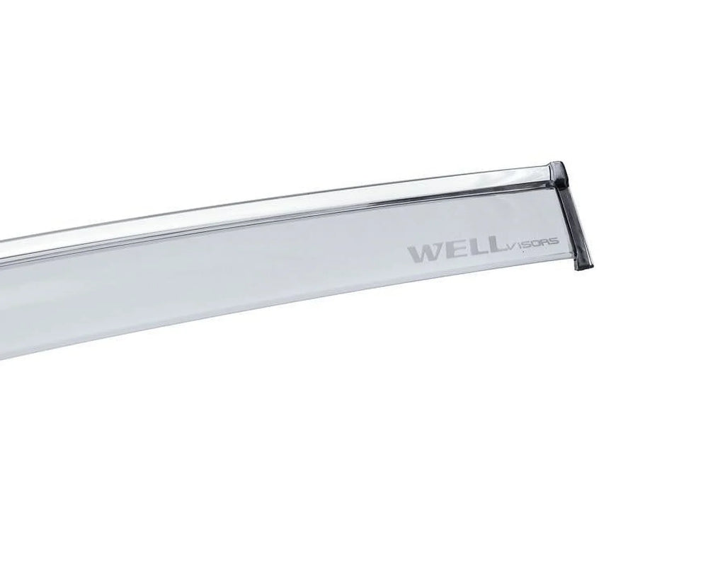 Visors With Trim 2019 Guard G05 Deflectors X5 Wind 2024 2021 2023 2022 for / Rain 2020 Wellvisors Side Window 3-847BM015 Chrome