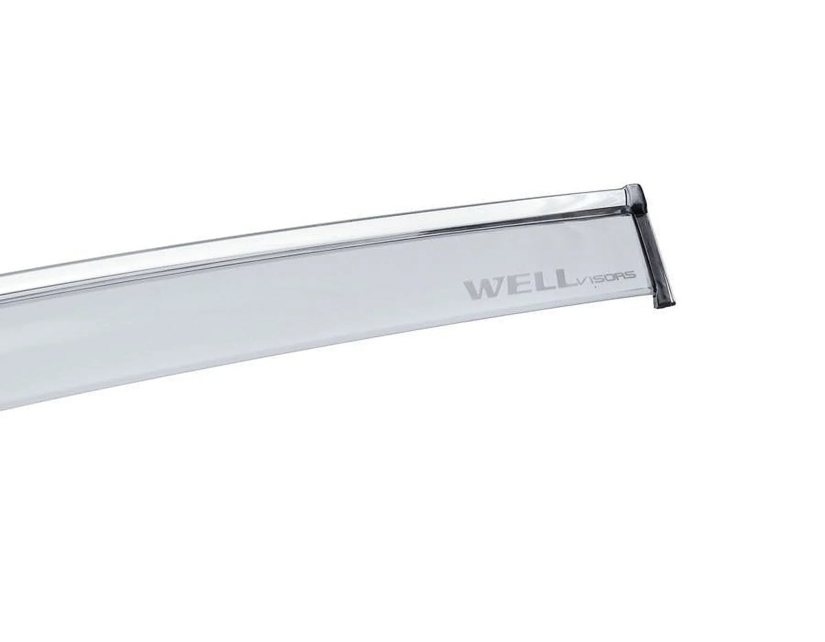 Visors With Trim 2019 Guard G05 Deflectors X5 Wind 2024 2021 2023 2022 for / Rain 2020 Wellvisors Side Window 3-847BM015 Chrome