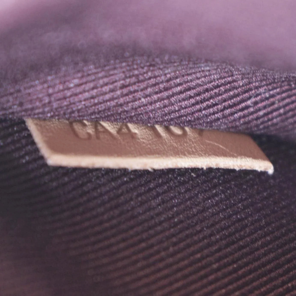 Monogram Pre-owned Shoulder Brown MM Bag Canvas Cluny