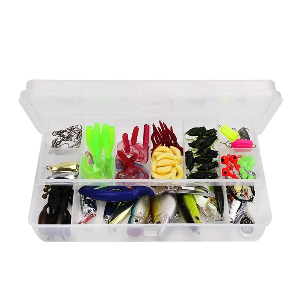 Set Bait Lures Set Rivers Accessories for and Fishing Seas Tackle Fishing Fishing Kits BE-TOOL Suitable