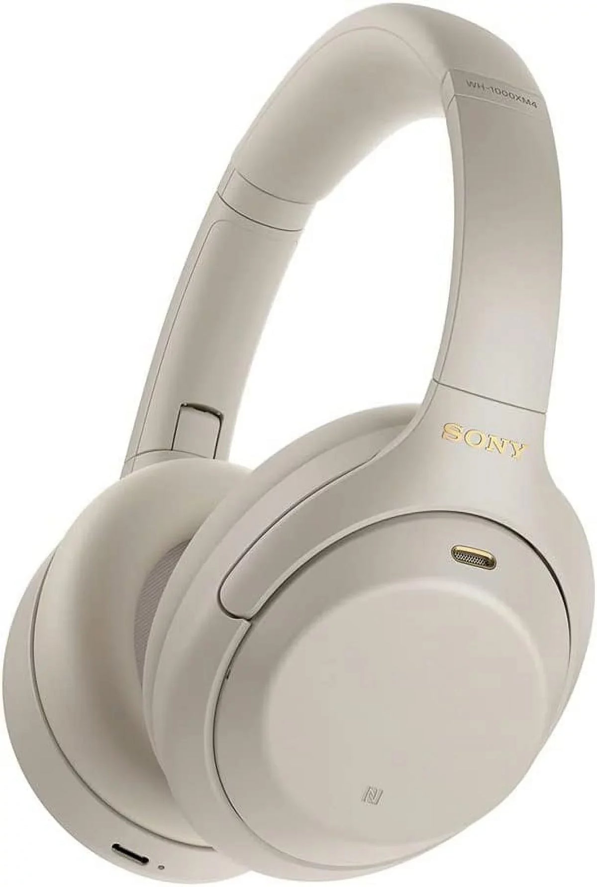 (Silver Charger Bundle + WH1000XM4) Headphones Over-Ear Wireless Noise-Canceling USB Wall WH-1000XM4 Type-C with Cable