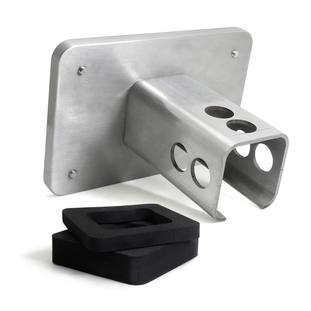 3D Logo RAM 2 Look on Fiber Billet Tow 2019 Aluminum Carbon inch Hitch Cover