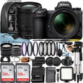 Pack S SanDisk f/4 II Camera + Z 2 + + Lens Case + with Mirrorless Accessory 24-70mm NIKKOR 128GB Card ZeeTech Tripod Bundle Nikon Z6