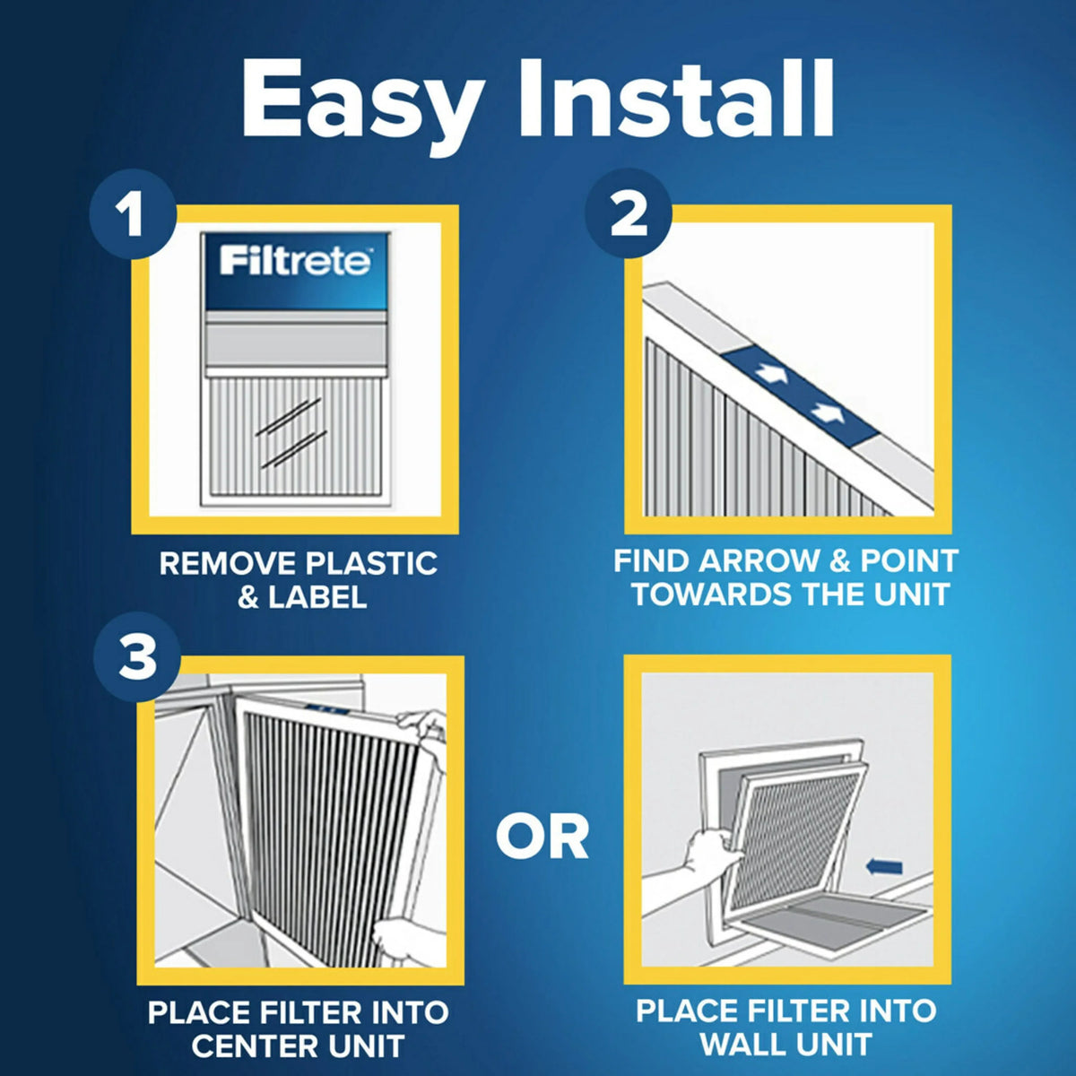 1500 Bacteria Filter Filter, Air 12, 14x20x1 MERV 1 Allergen, Virus, Smart MPR Filtrete