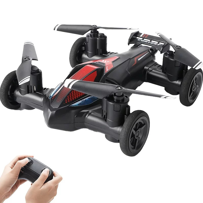 Dual-use Height Unmanned Stable And High-speed Land Setting, Drone Intelligent Gift Air For RC Four-axis And Drone Toy Low-speed Car Flight, Switch Toys
