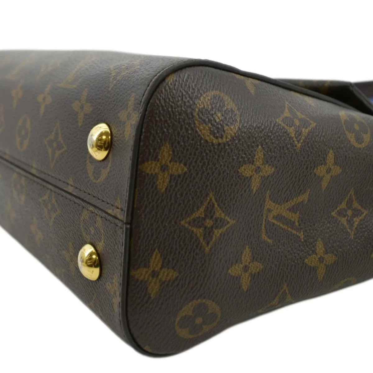 Monogram Pre-owned Shoulder Brown MM Bag Canvas Cluny