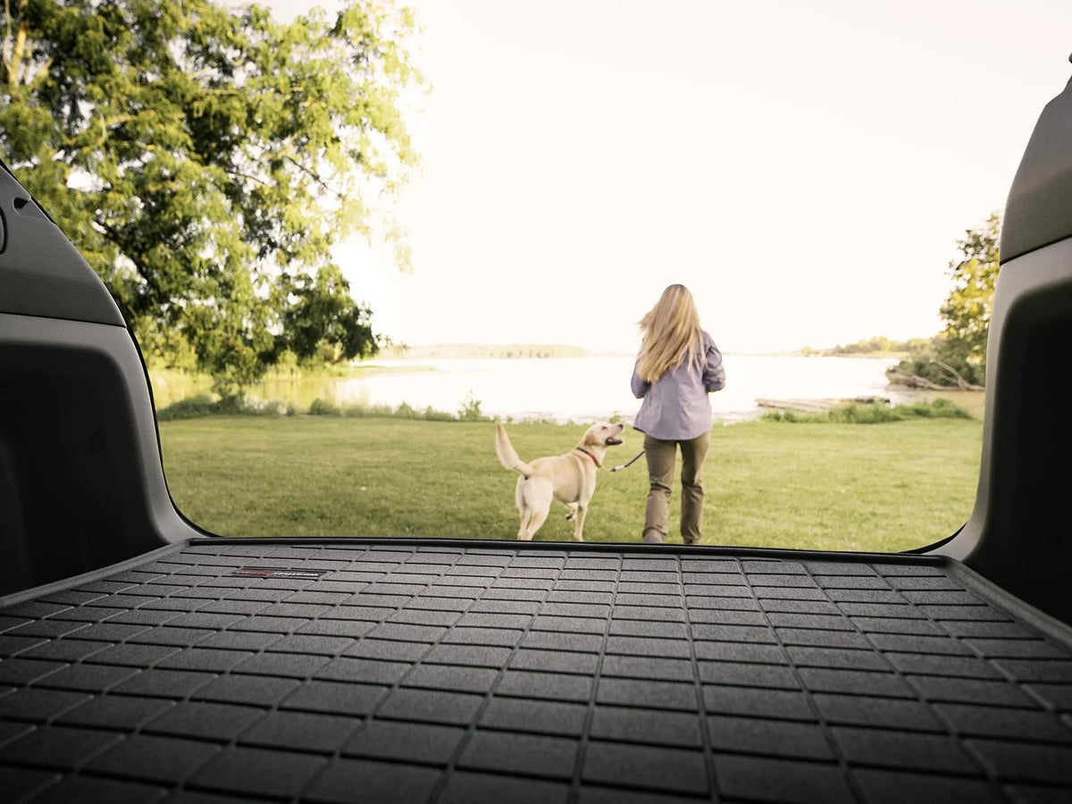 WeatherTech compatible with Trunk Escape, Cargo - With Behind Tan Liner Tribute with Protector Mariner, Bumper Seating Protector, Row 2nd Bumper