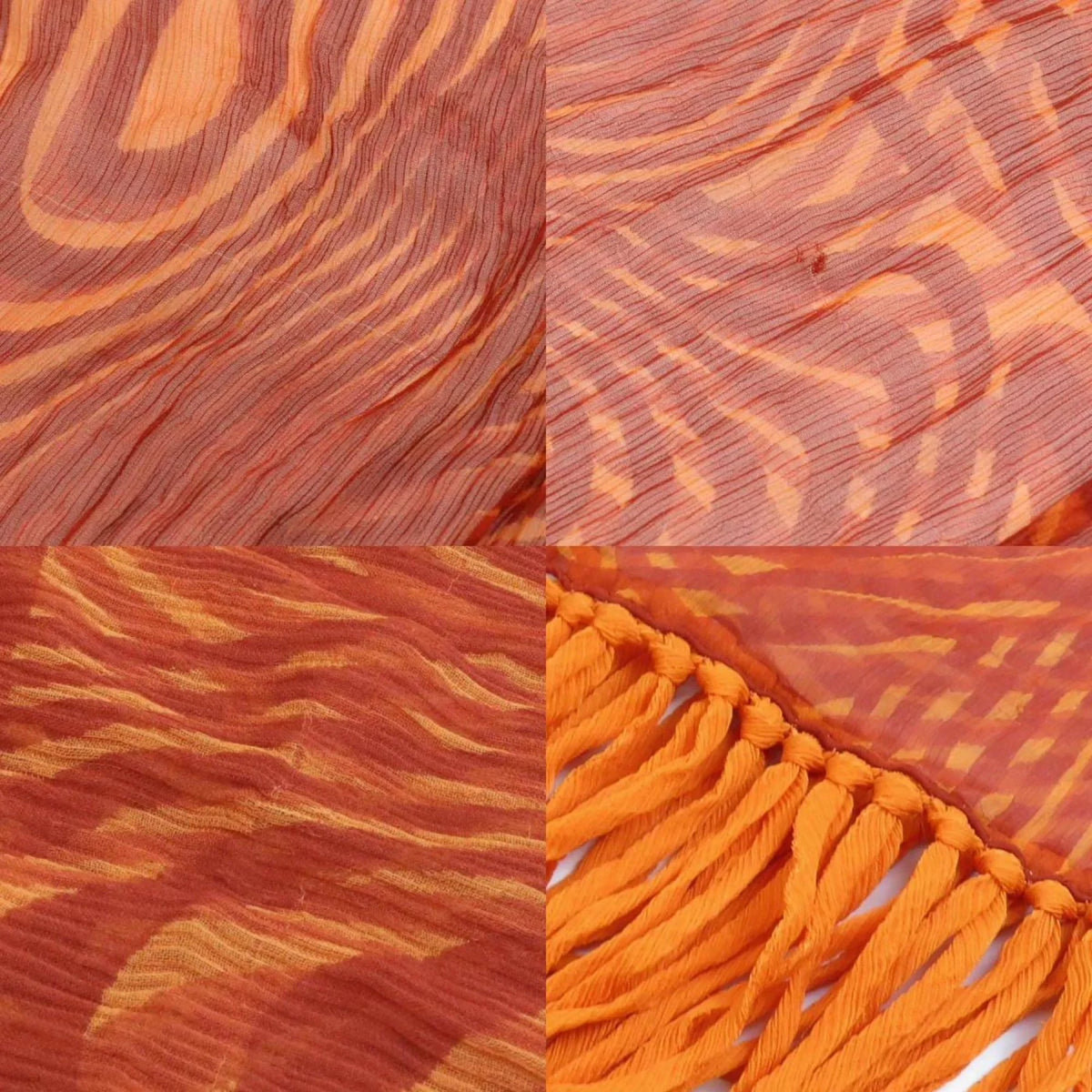 orange ladies silk (Good) Hermes Pre-Owned e55906a scarf HERMES