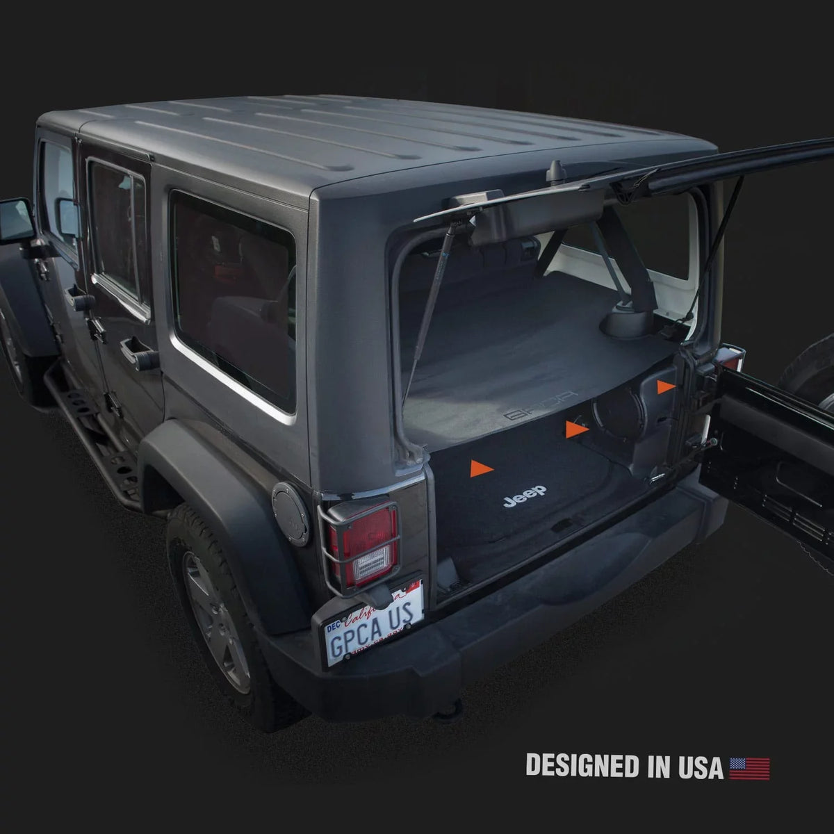 Freedom PLUS GPCA for Wrangler LITE (UPGRADED) Rubicon/ Cargo JK Unlimited Sport/ Sahara/ models 4DR Cover 2007-2018