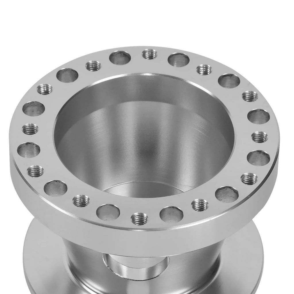 HUB-ZTL-9061-SL Wheel 1984 2006 For DNA Thunderbird Hub Adaptor Motoring Aluminum Mustang Boss Billet to Pattern Kit Steering Ranger 6-Bolt Silver