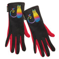 Burch Womens Laurel - Gloves Jewelry Rainbow Cat Red Howard's