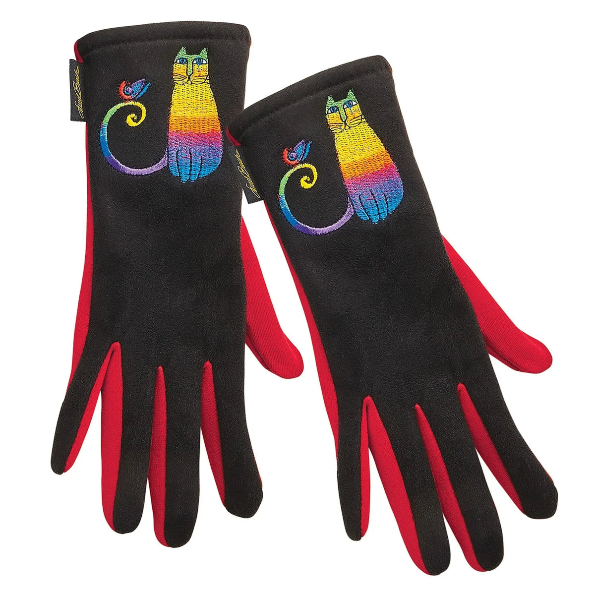 Burch Womens Laurel - Gloves Jewelry Rainbow Cat Red Howard's