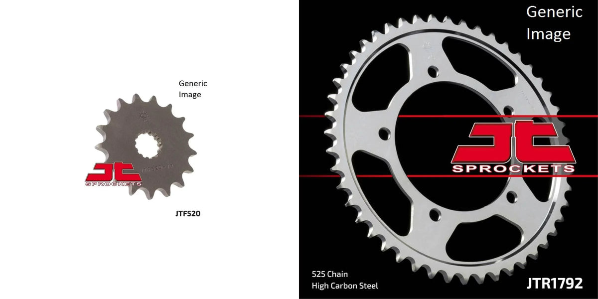 Rear GSX-R600 Street for Sprocket Front 2006-2010 SUZUKI Kit JT &