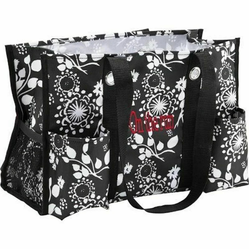Mummy In Gift Utility Brushstrokes New Organizing 31 Lunch Shoulder Bag Tote Black Picnic
