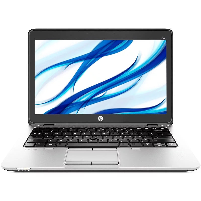 Used 64 10 G2 2.3GHz Laptop EliteBook 820 Windows Pro HP 500GB 8GB B i5 DC