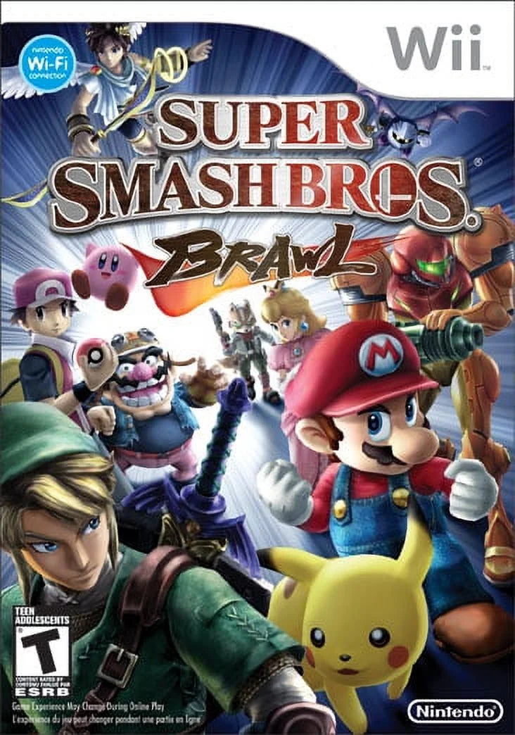 Brawl Restored Bros. Smash - (Wii) Good) (Refurbished) Super (