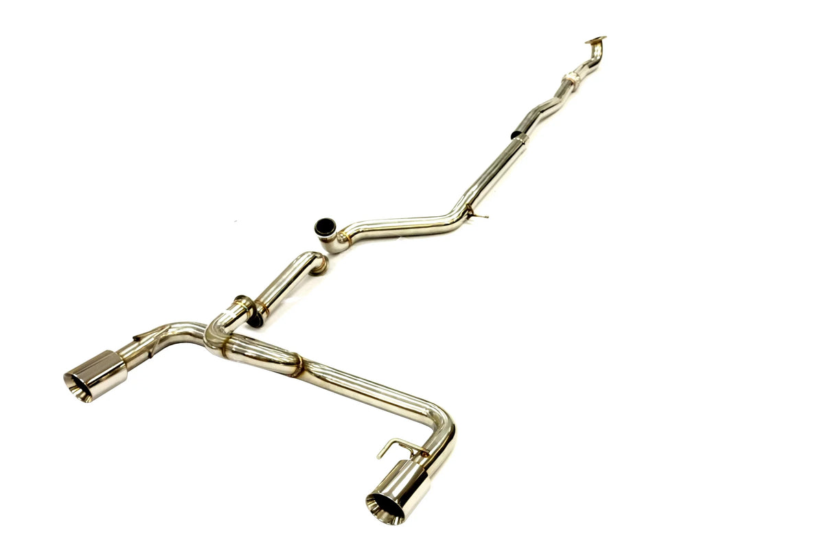 1.4L Stainless Fiat Abarth/500T Fitment By 12+ Catback Exhaust 500 For OBX-RS