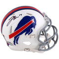 Bills Buffalo Allen Josh Helmet Speed Autographed Riddell Mini