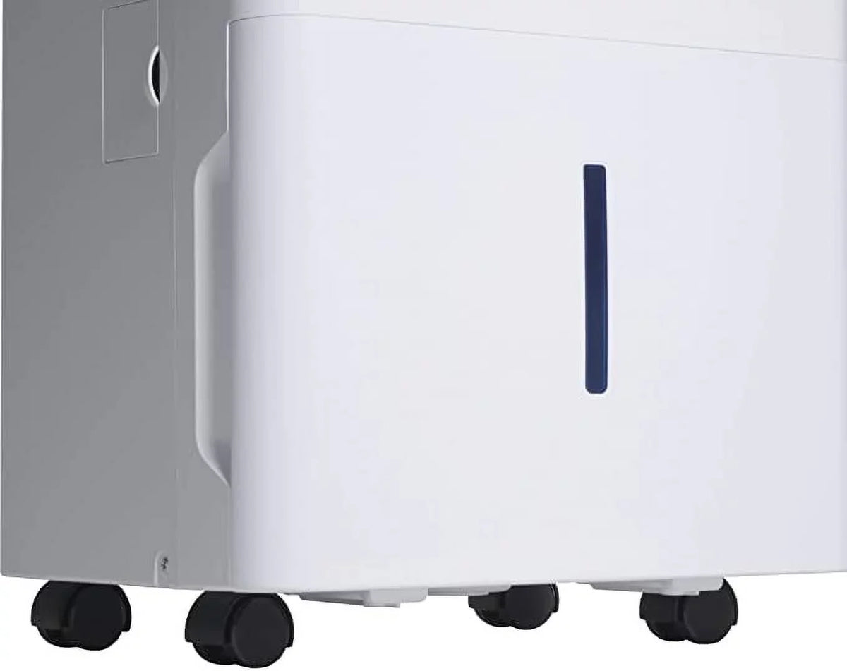 Portable Digital 3-Speed Dehumidifier LED Controls Haier 50-Pint