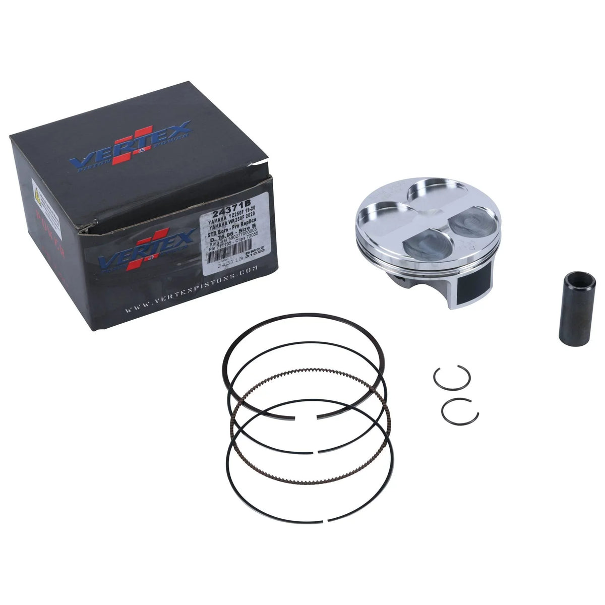 Piston F Vertex 19 YZ Forged Yamaha 250 Replica For Kit 24371B