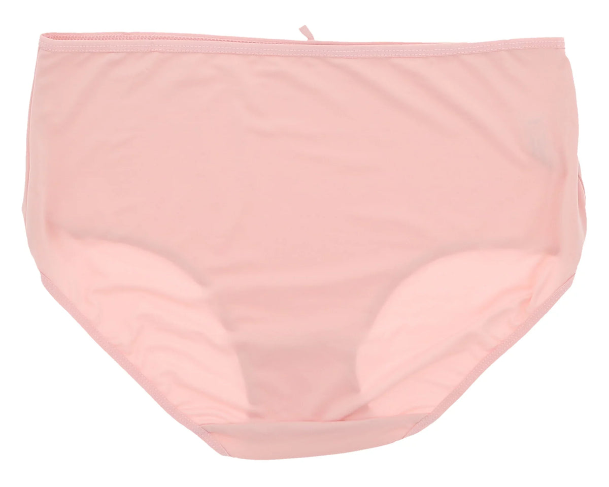 (5Pr) Classic Brief High Plus Dots) Rise Intimates Delta (X-Large, Pink Burke Sexy Floral Panties dimension Women's