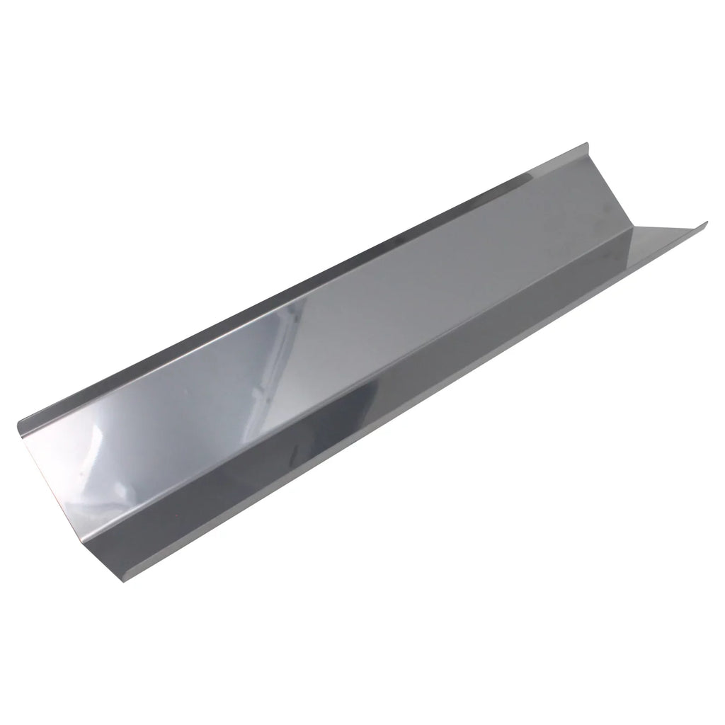 15" Deflector, 2-Pack 810-8410-F Compatible BBQ Guard, Steel Vaporizer for Shield Charmglow Flavorizer Bar, Plate Cover Tent Heat Flame Grill Barbeque Tamer, Burner Replacement Bar, Parts Stainless -