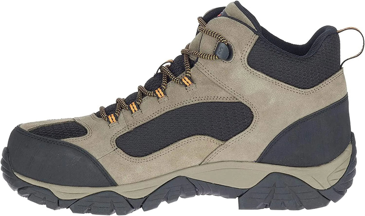 Merrell D(M) Men's Toe Moab Composite Onset US 8 1/2 Boot Work Stone Waterproof