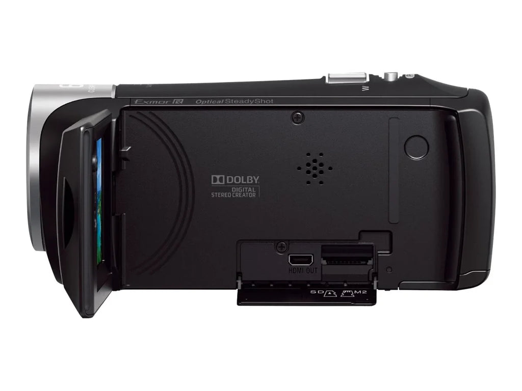Carl - 30x - flash 1080p MP zoom card optical black - 2.51 Handycam - - Zeiss - - HDR-CX405 Camcorder