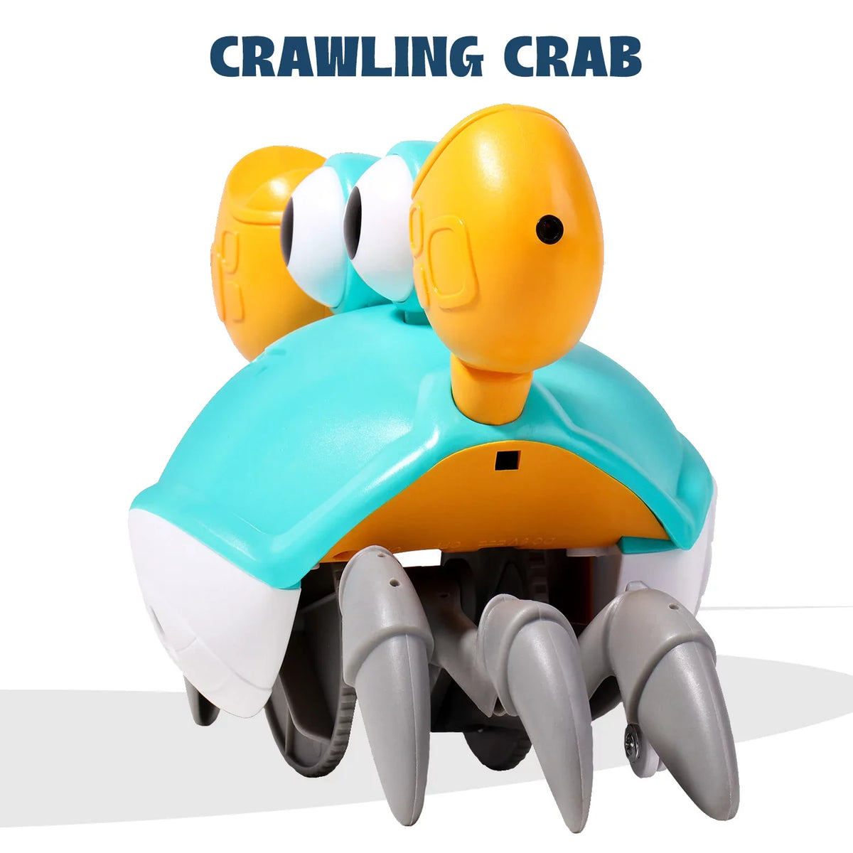 Music Toddlers Walking Infant Baby Toy Toys Learning And Gift Interactive Kids Tummy Development Crawling Gifts Caelan For & Colorful Birthday Crawl, Crab: Time For